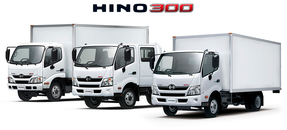 Японские грузовики HINO 300 (HINO Dutro)
